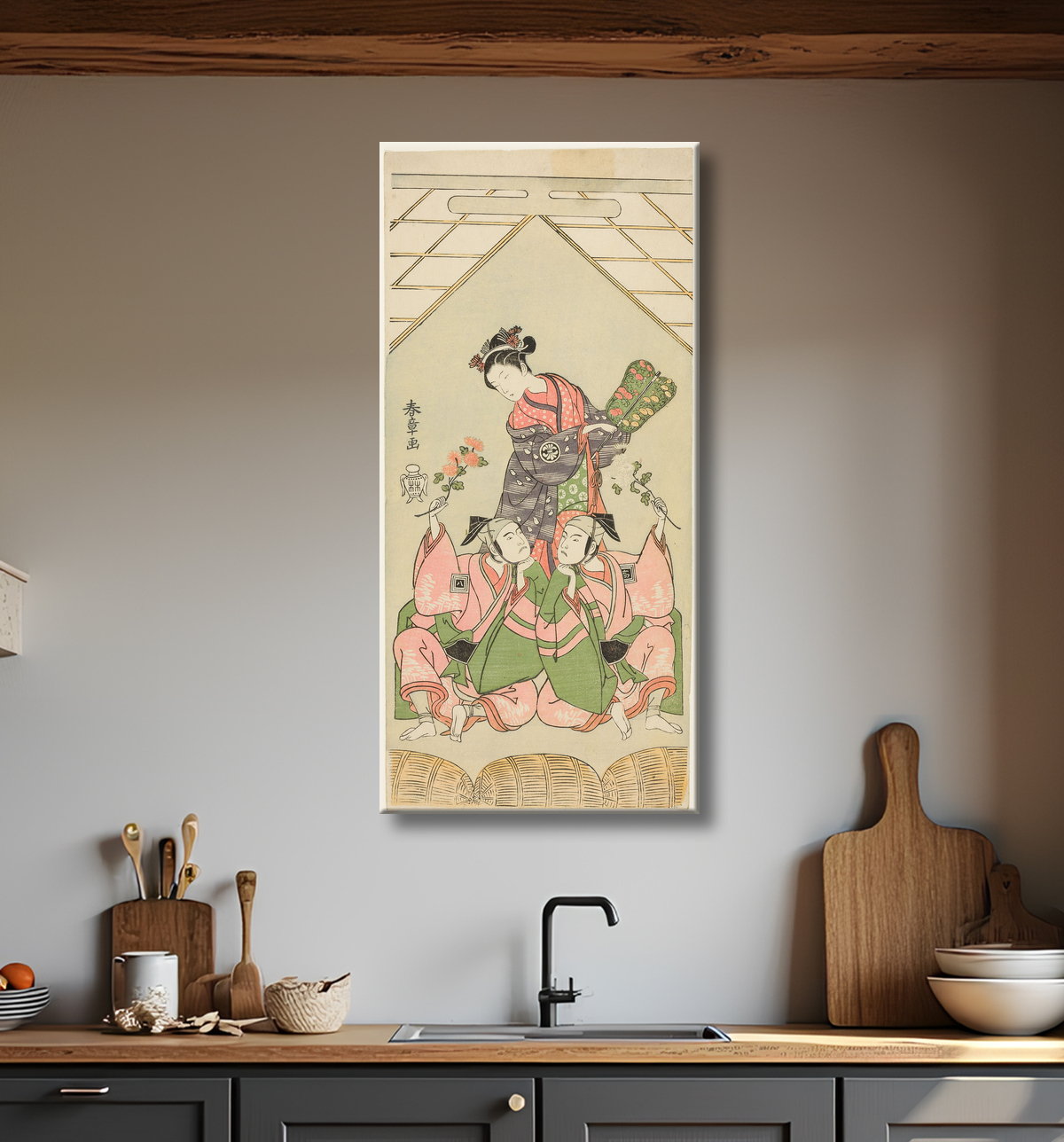 Affiche encadrée d'art fabriquée en France ou toile imprimée...