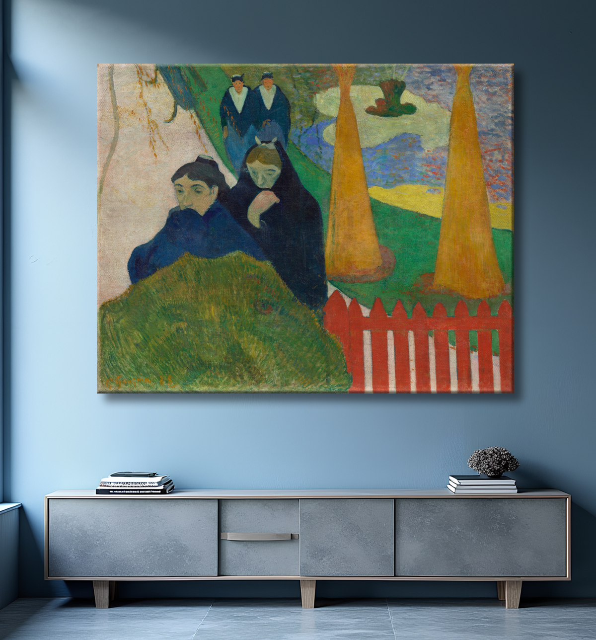 Reproduction Arlésiennes (Mistral) de Paul Gauguin avec decor