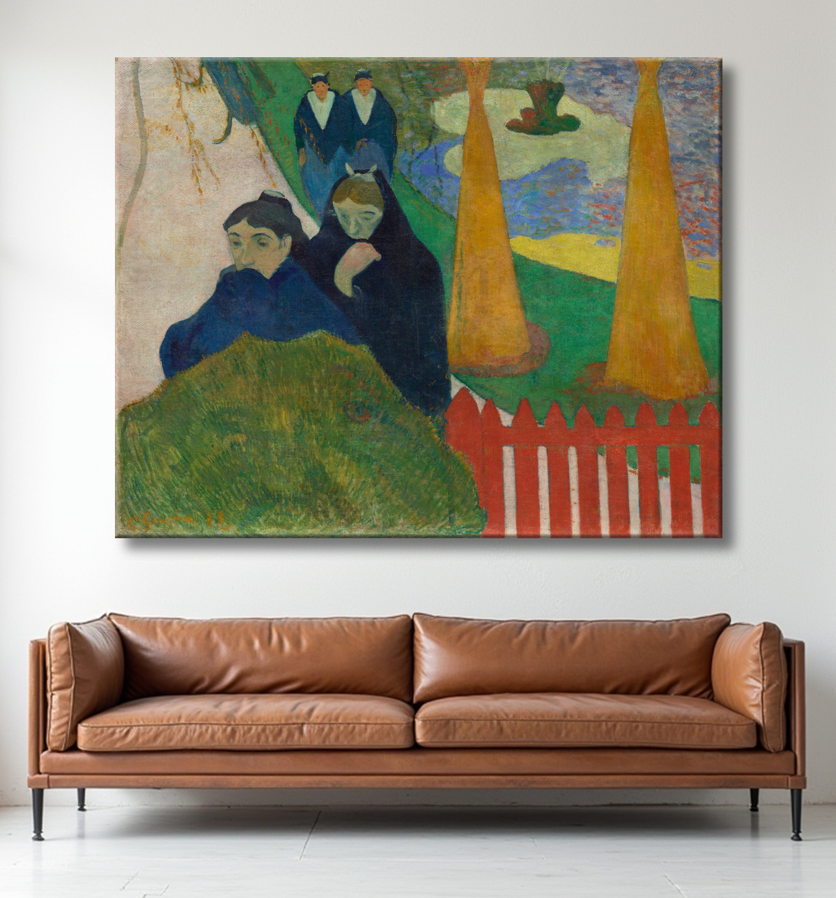 Reproduction Arlésiennes (Mistral) de Paul Gauguin avec decor