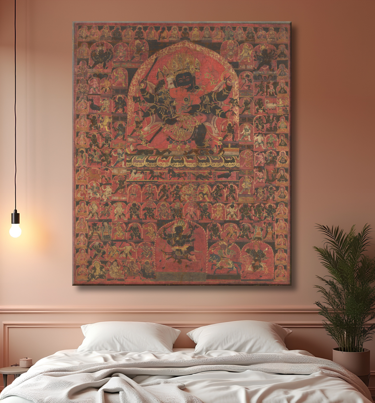Reproduction Bon Divin Trowo Tsochog Khagying avec decor