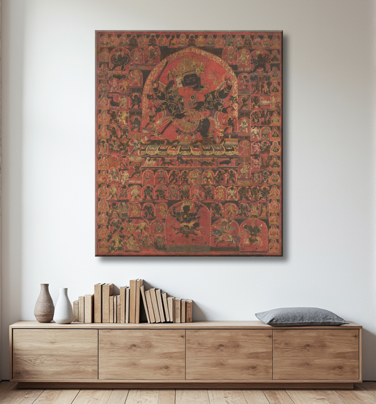 Reproduction Bon Divin Trowo Tsochog Khagying avec decor