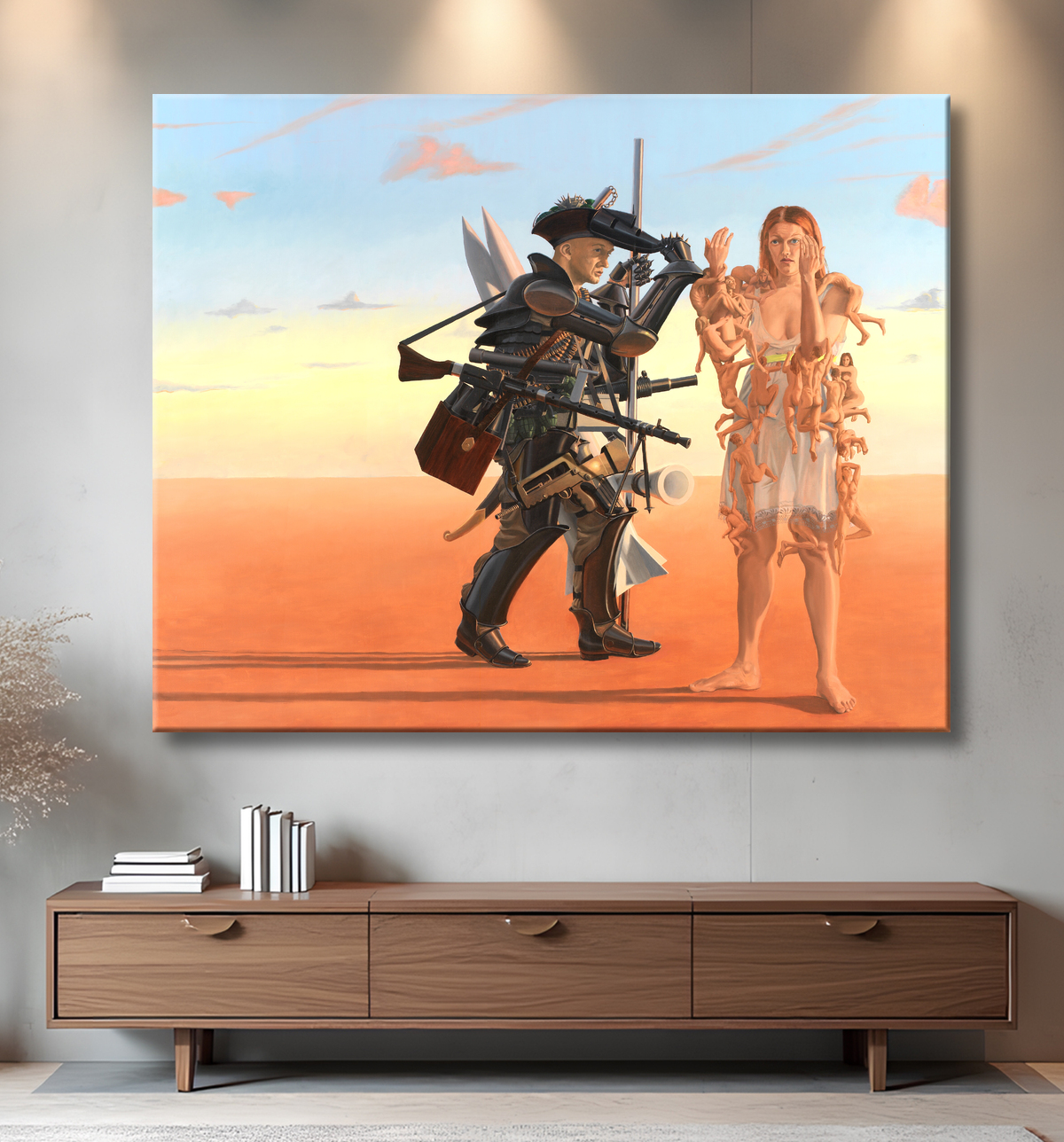 Reproduction Bonne soirée! de Hansen, Ib Monrad avec decor