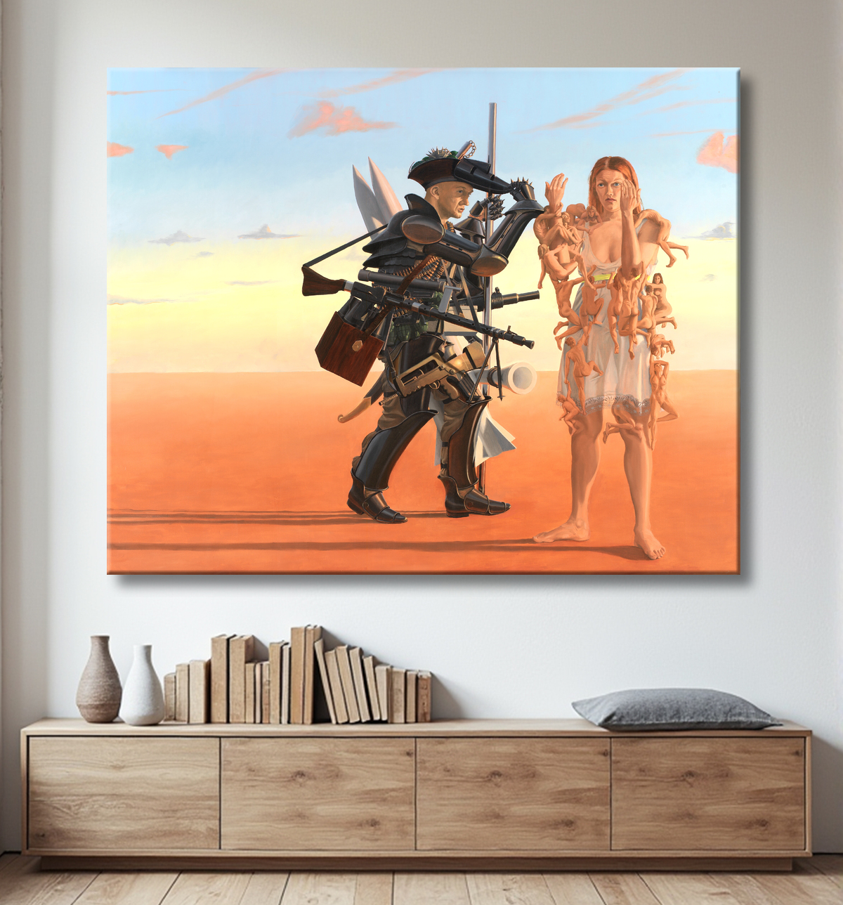 Reproduction Bonne soirée! de Hansen, Ib Monrad avec decor