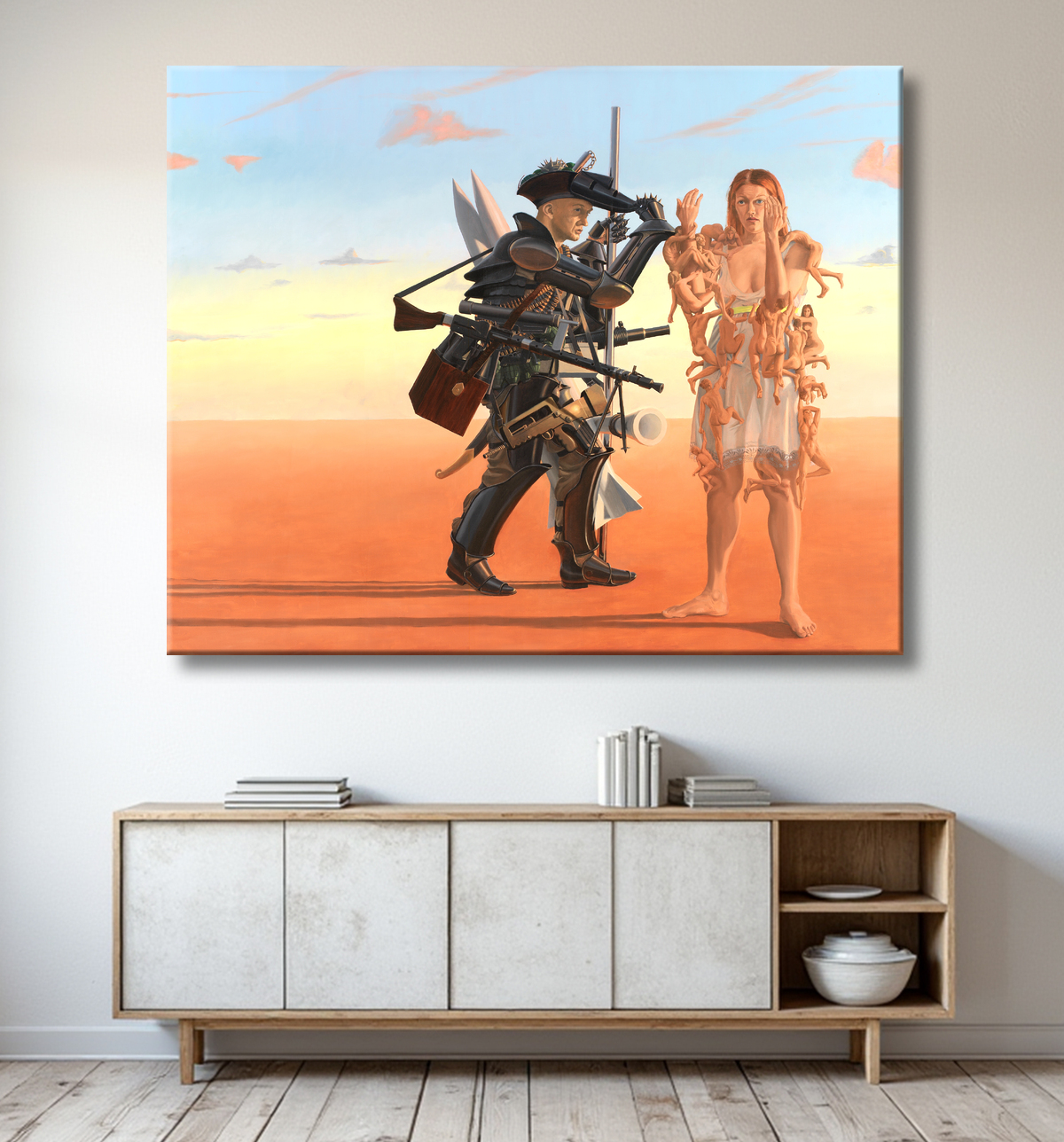 Reproduction Bonne soirée! de Hansen, Ib Monrad avec decor