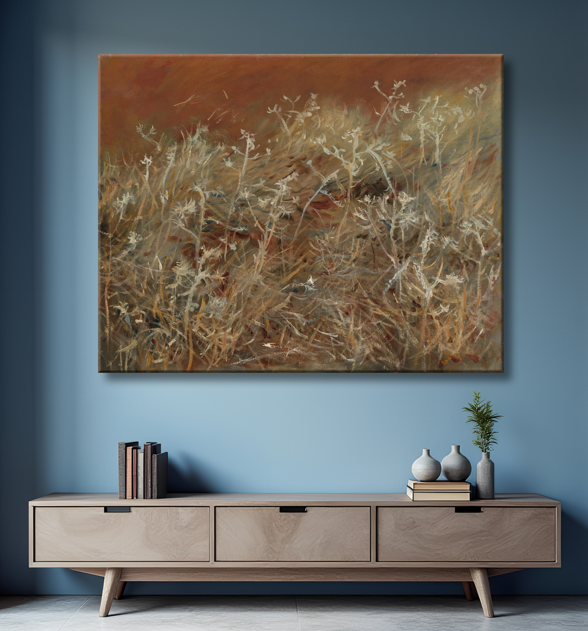 Reproduction Chardons de John Singer Sargent avec decor