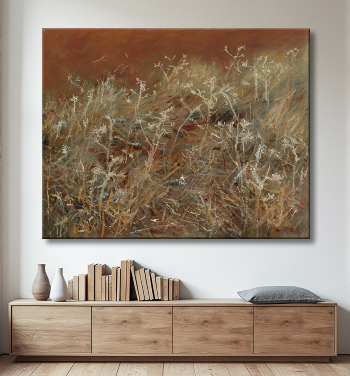 Reproduction Chardons de John Singer Sargent avec decor