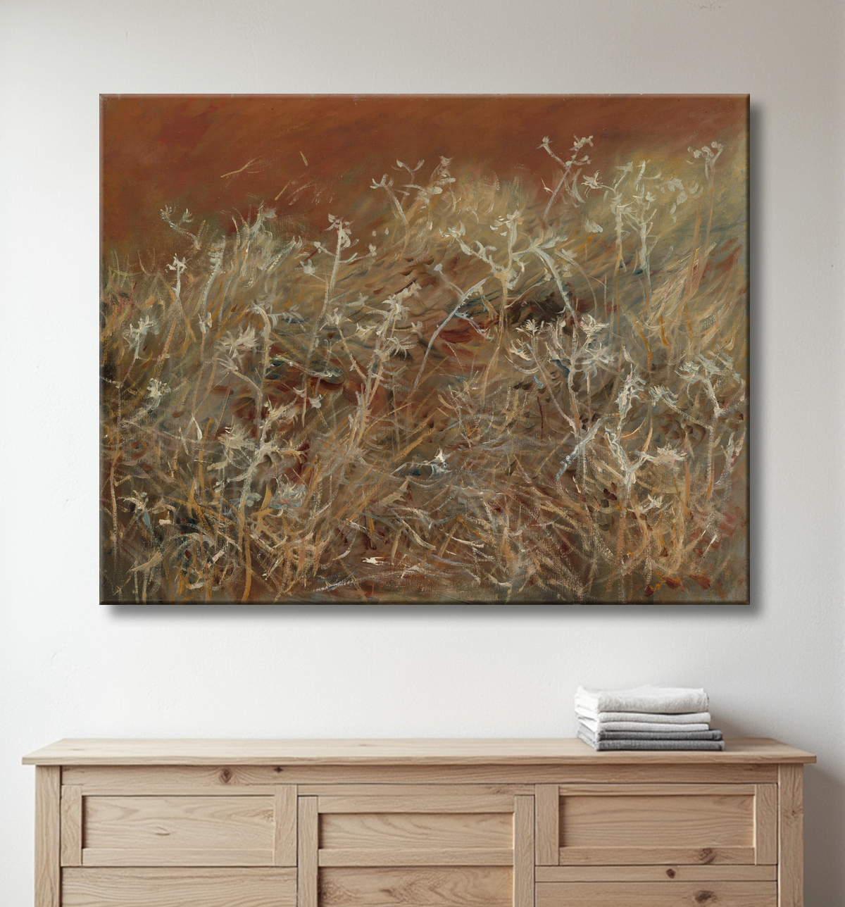 Reproduction Chardons de John Singer Sargent avec decor