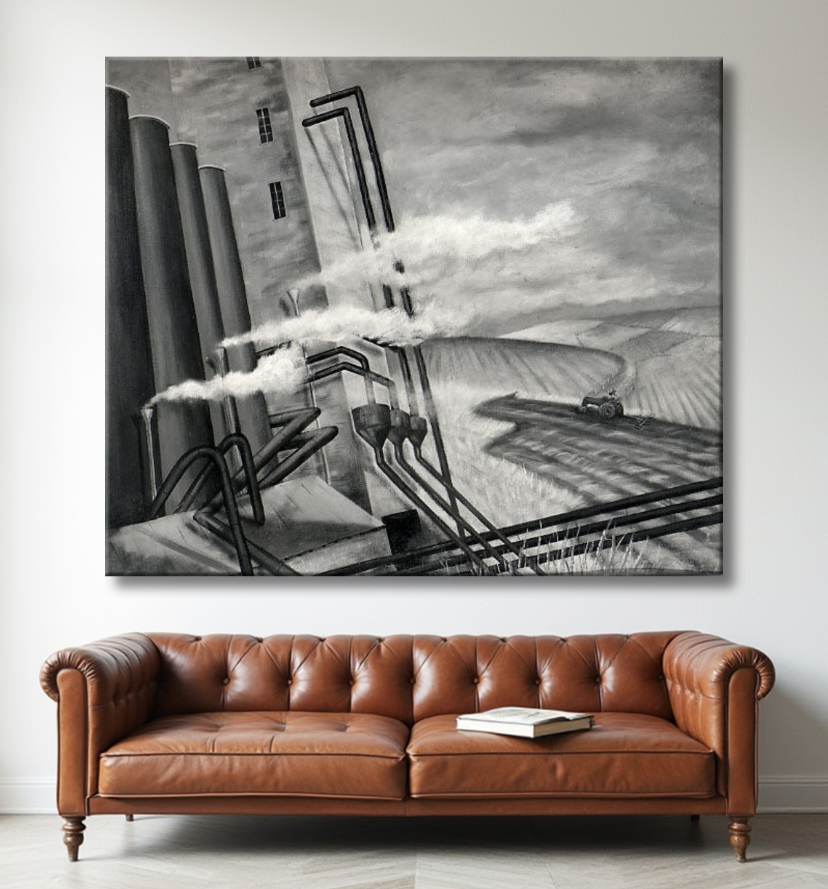 Reproduction défense nationale de William Tasker avec decor