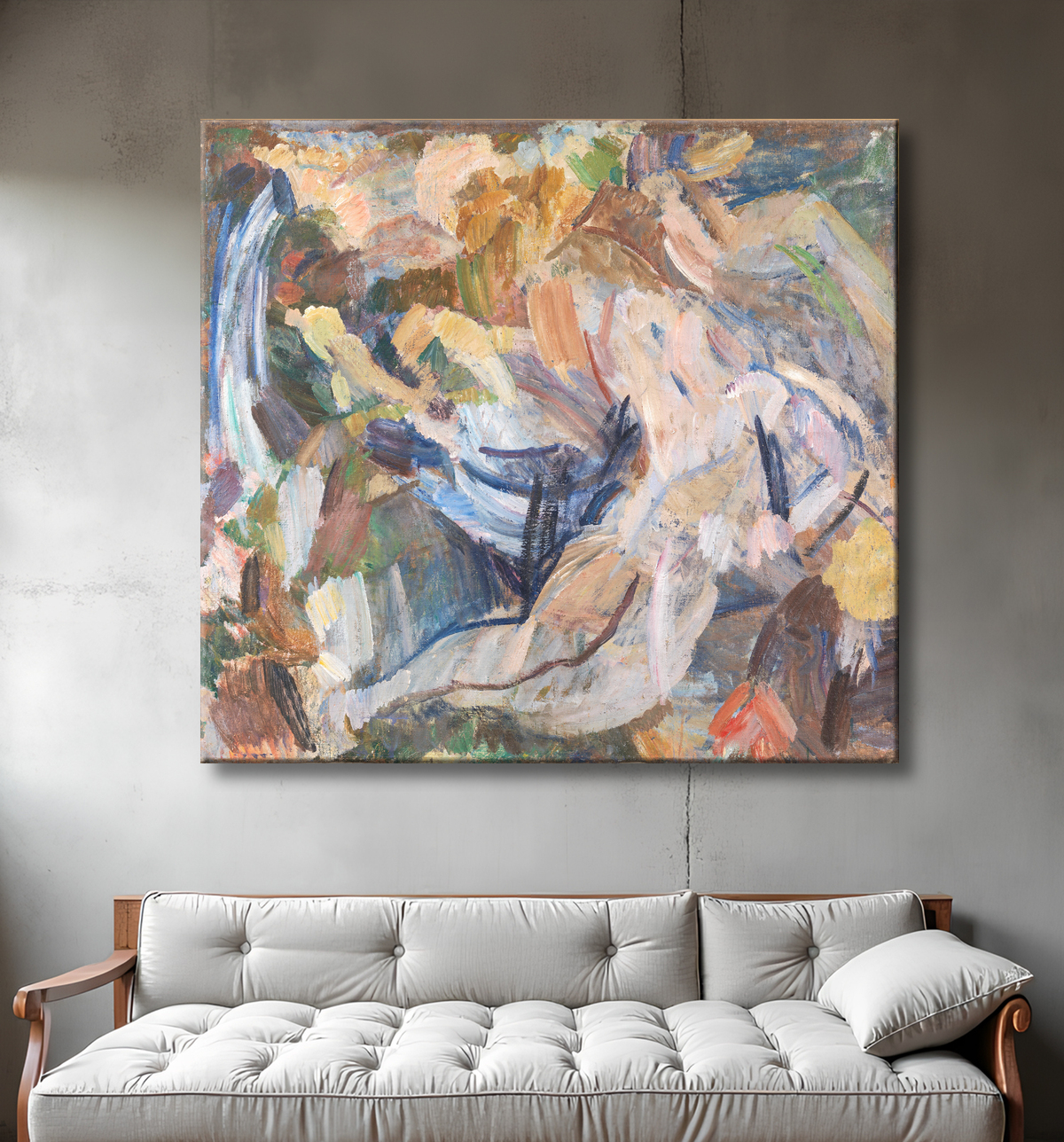 Reproduction Fantaisie Romantique de Weie, Edvard avec decor