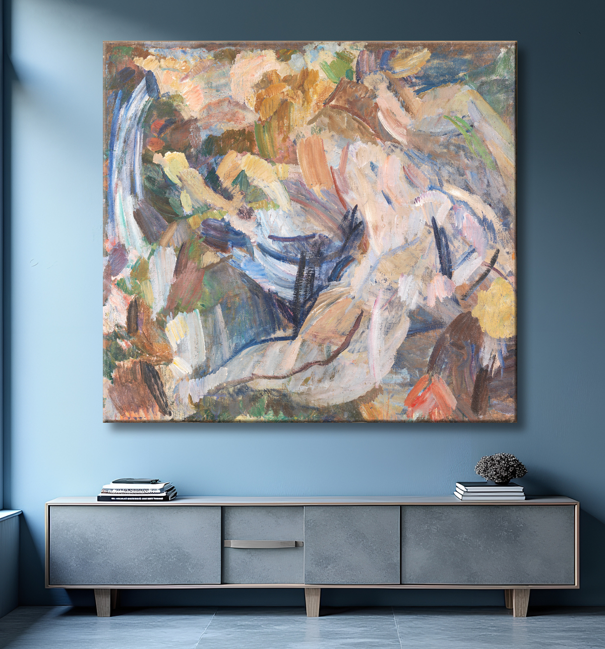 Reproduction Fantaisie Romantique de Weie, Edvard avec decor