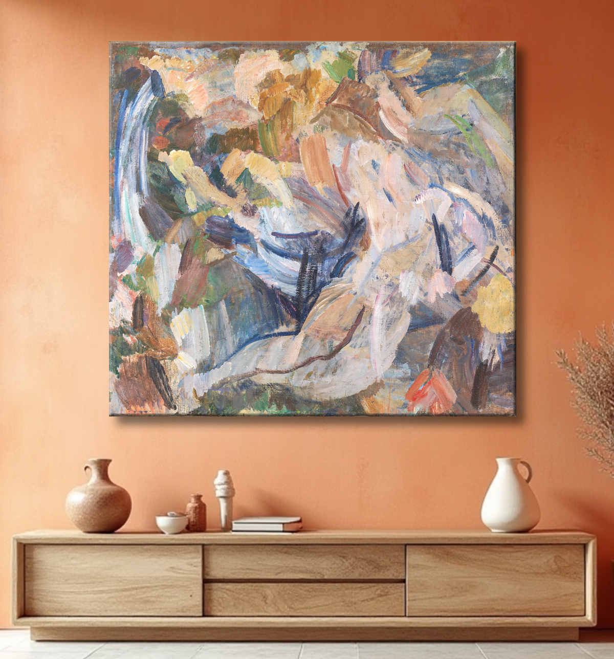 Reproduction Fantaisie Romantique de Weie, Edvard avec decor