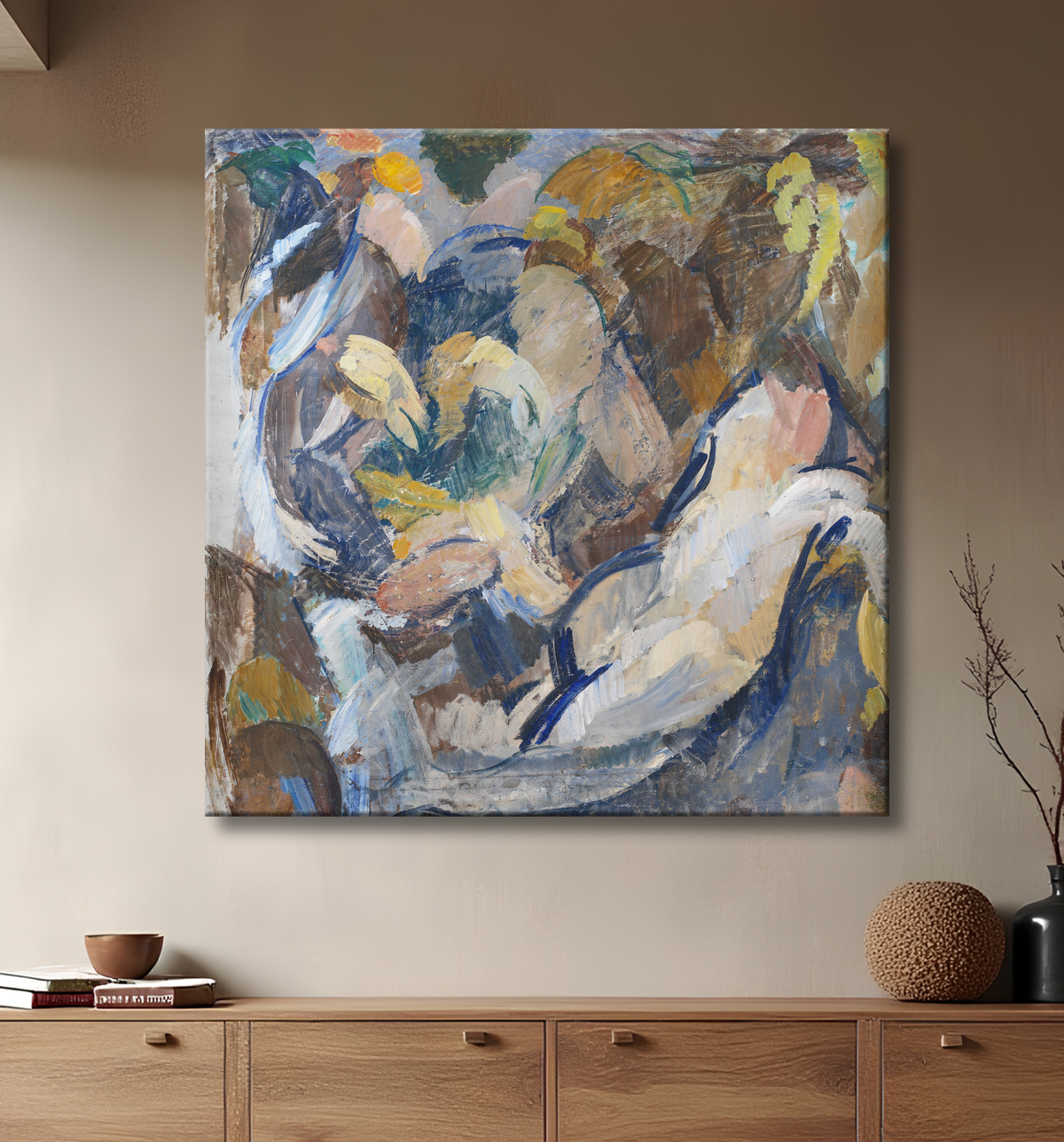 Reproduction Fantaisie Romantique de Weie, Edvard avec decor