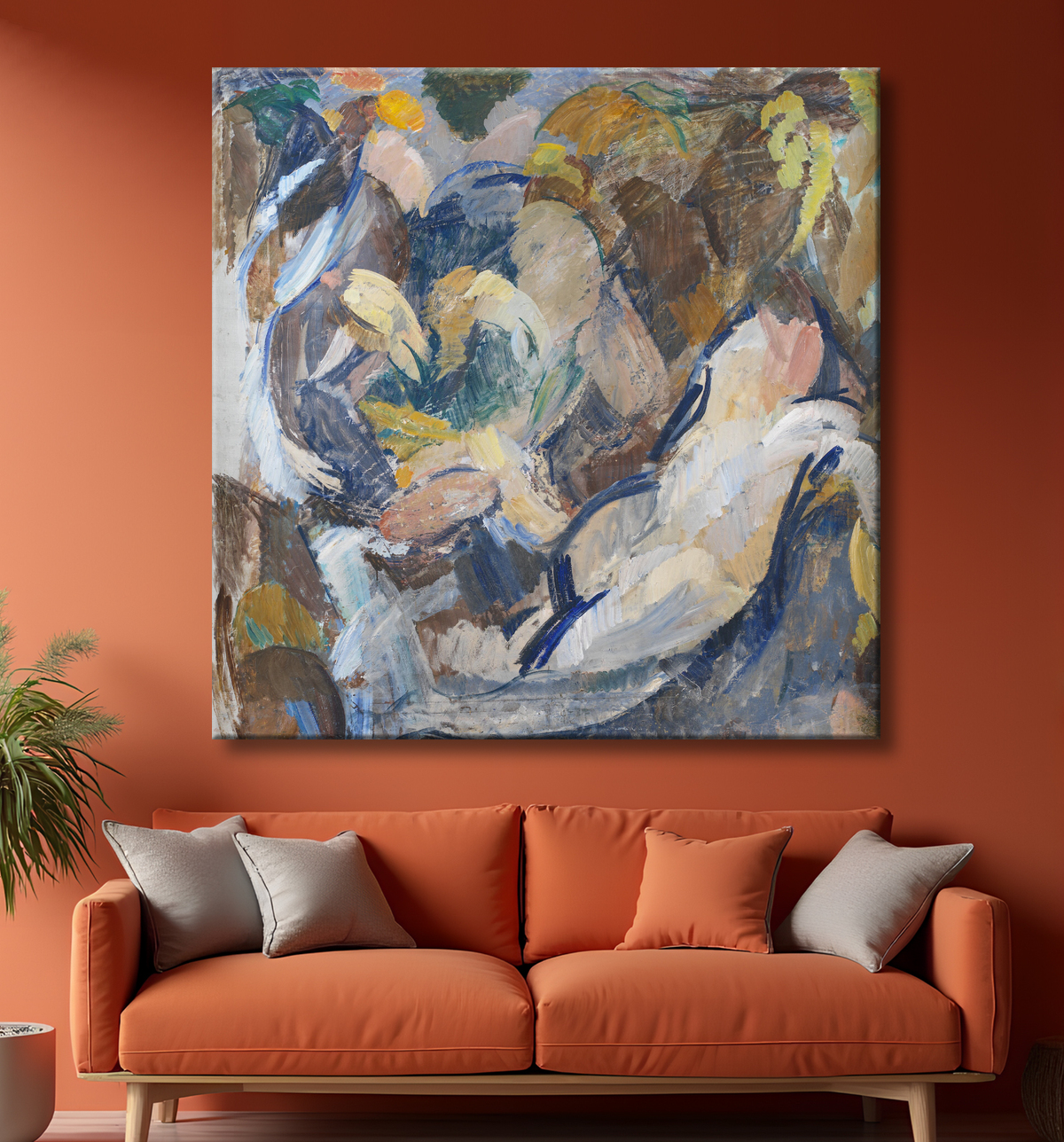 Reproduction Fantaisie Romantique de Weie, Edvard avec decor