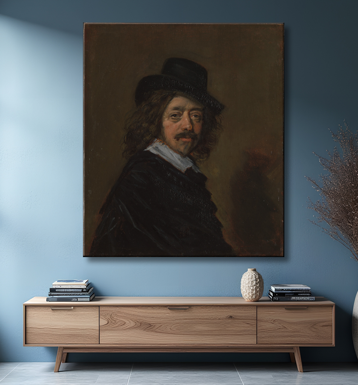 Reproduction Frans Hals (1582/83-1666) de Frans Hals avec decor