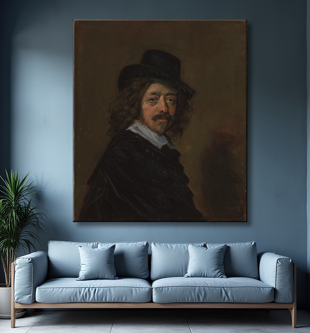 Reproduction Frans Hals (1582/83-1666) de Frans Hals avec decor