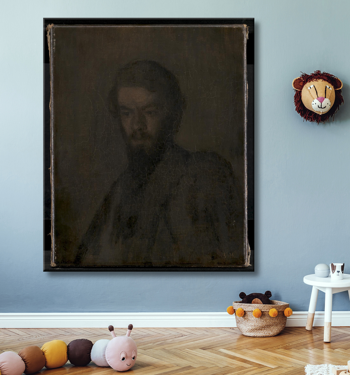 Reproduction Henri Madsen de Hammershøi, Vilhelm avec decor