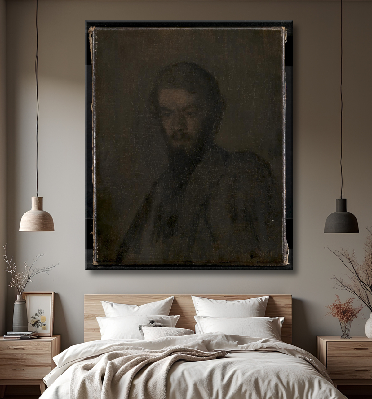 Reproduction Henri Madsen de Hammershøi, Vilhelm avec decor