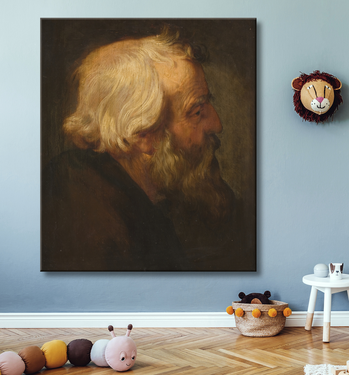 Reproduction L'apôtre Pierre de Rubens, Peter Paul avec decor