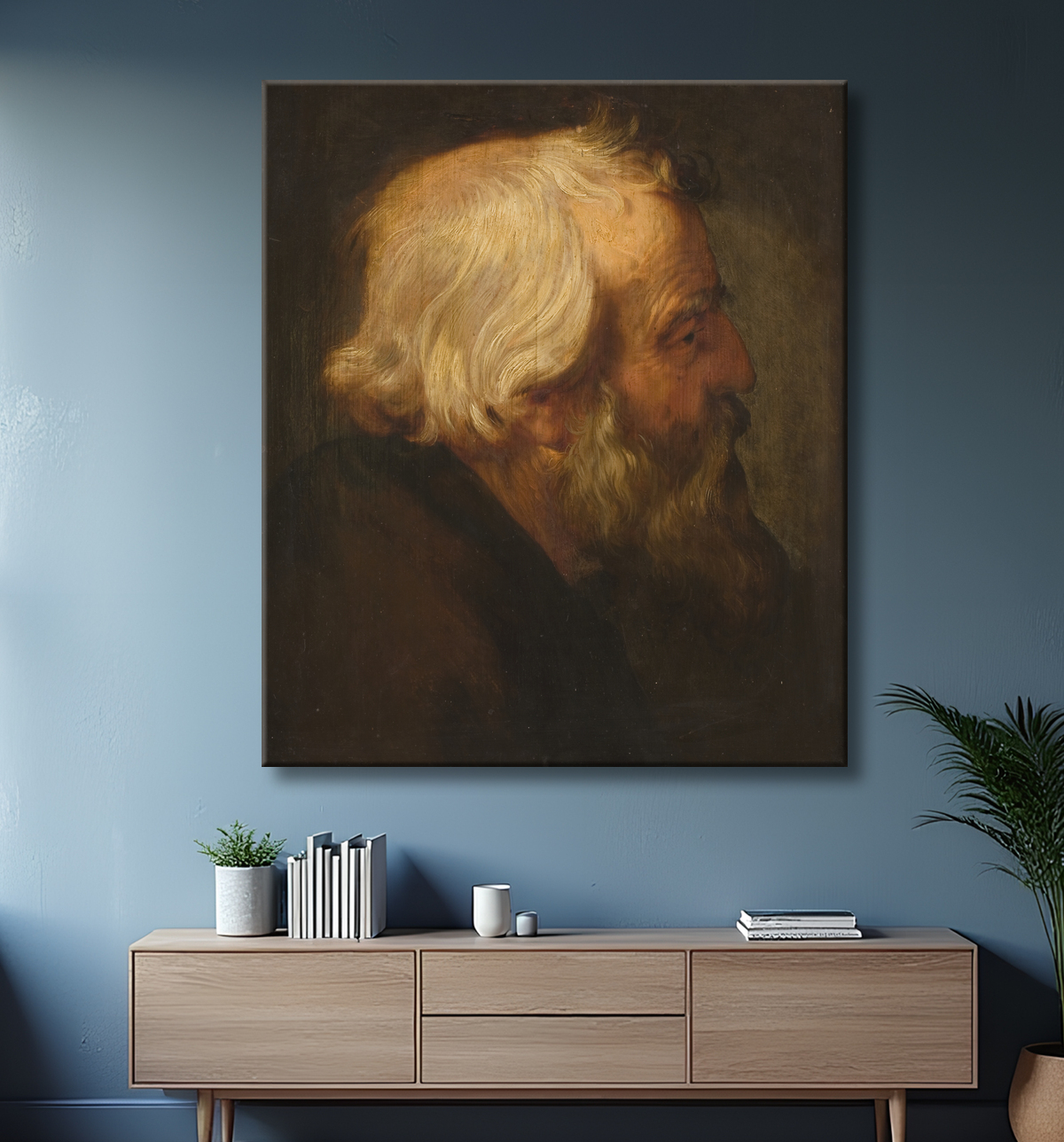 Reproduction L'apôtre Pierre de Rubens, Peter Paul avec decor