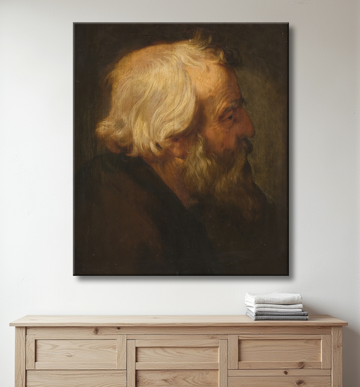 Reproduction L'apôtre Pierre de Rubens, Peter Paul avec decor