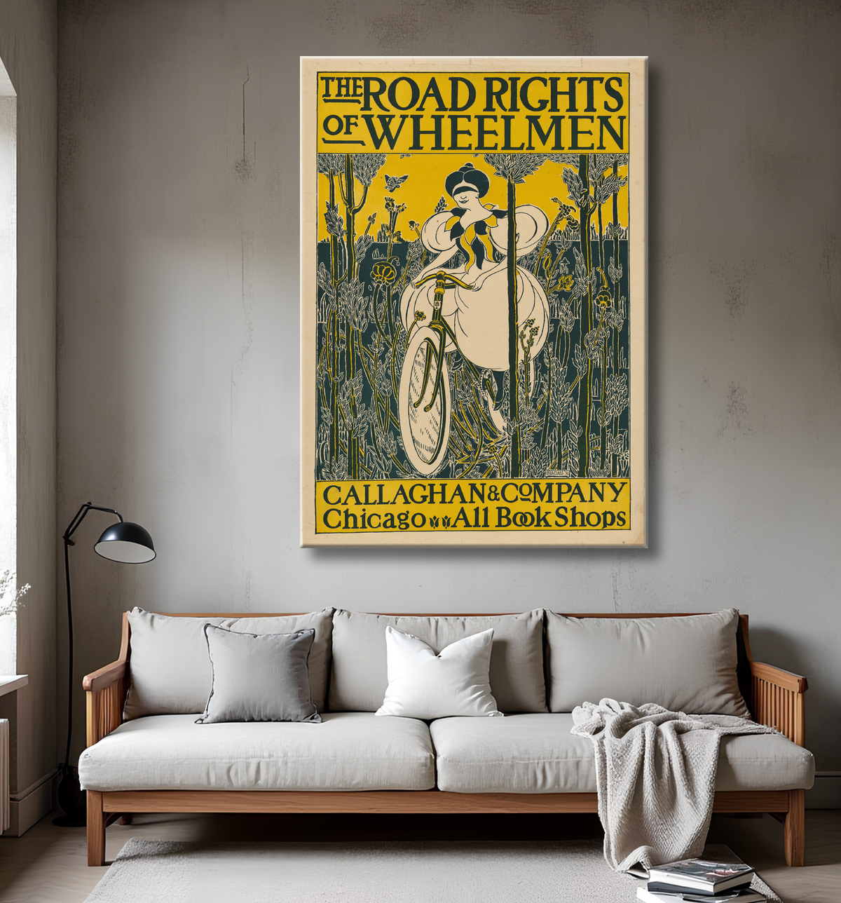 Reproduction Les droits de route des timoniers de E. Nadall avec decor