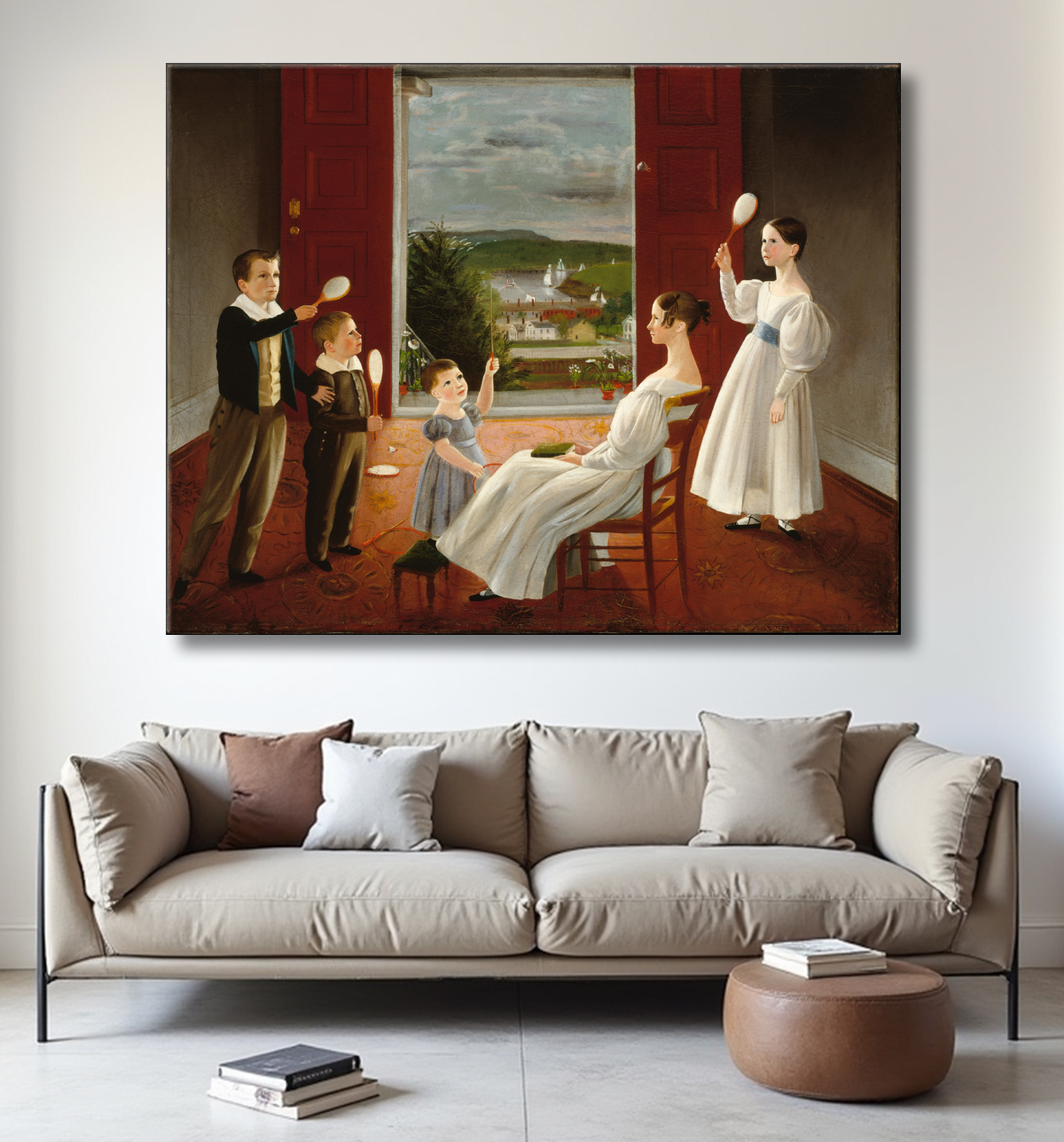 Toile premium fine art made in France imprimée ou affiche encadrée. Les enfants de Nathan Starr...