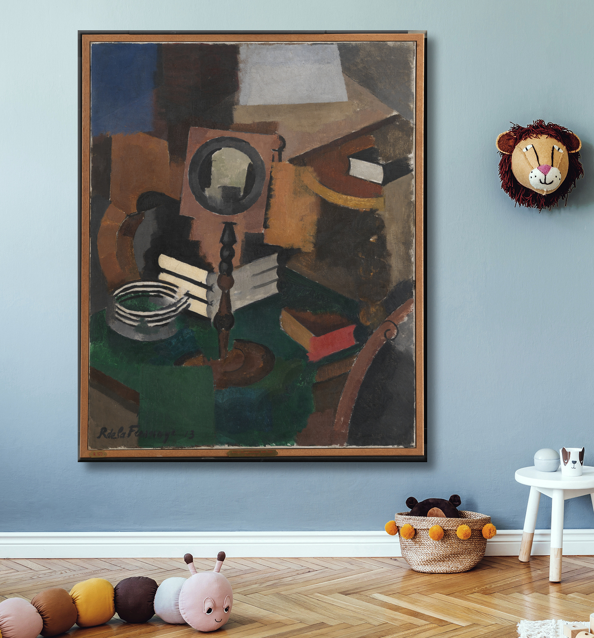 Reproduction Nature morte de La Fresnaye, Roger de avec decor