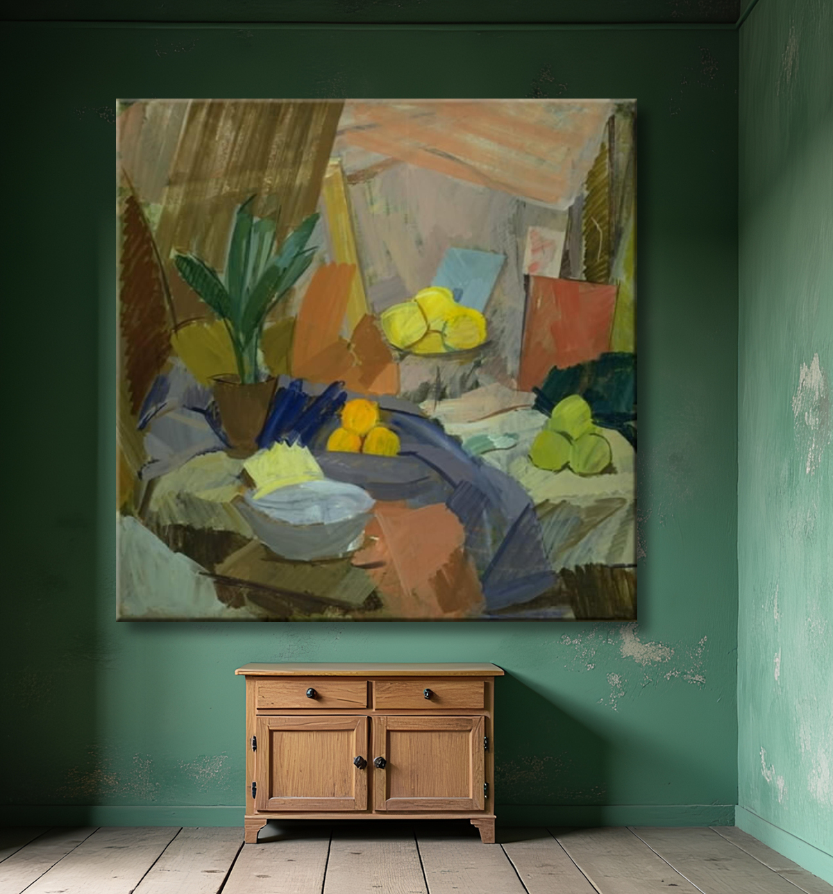 Reproduction Nature morte aux oranges de Weie, Edvard avec decor