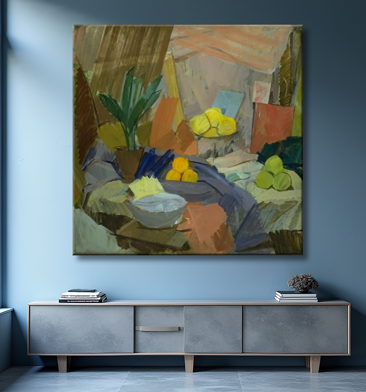 Reproduction Nature morte aux oranges de Weie, Edvard avec decor