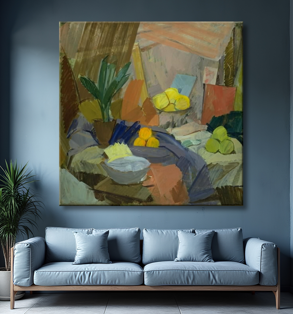 Reproduction Nature morte aux oranges de Weie, Edvard avec decor