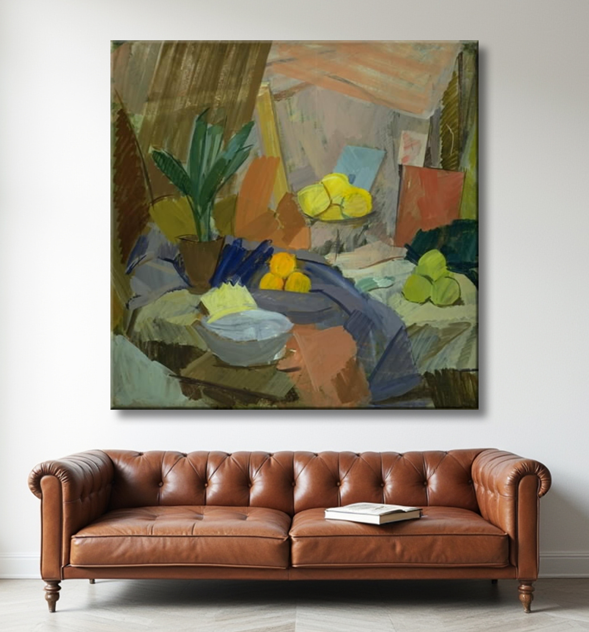 Reproduction Nature morte aux oranges de Weie, Edvard avec decor