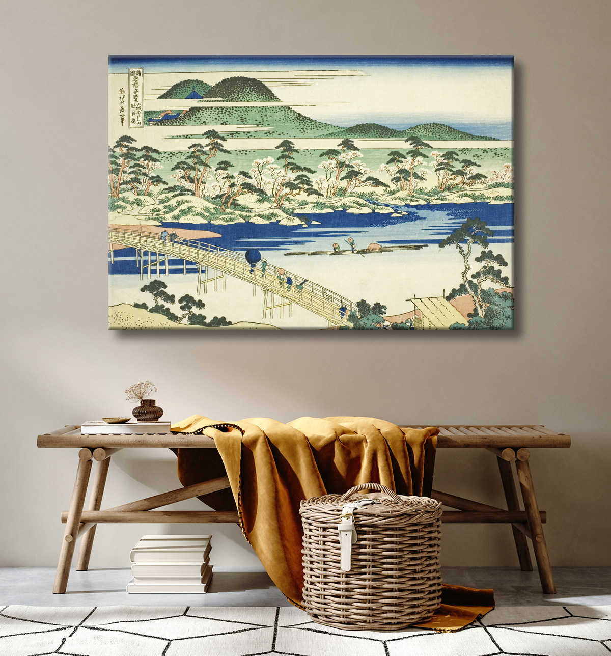 Poster encadré ou impression sur toile réalisée en France...