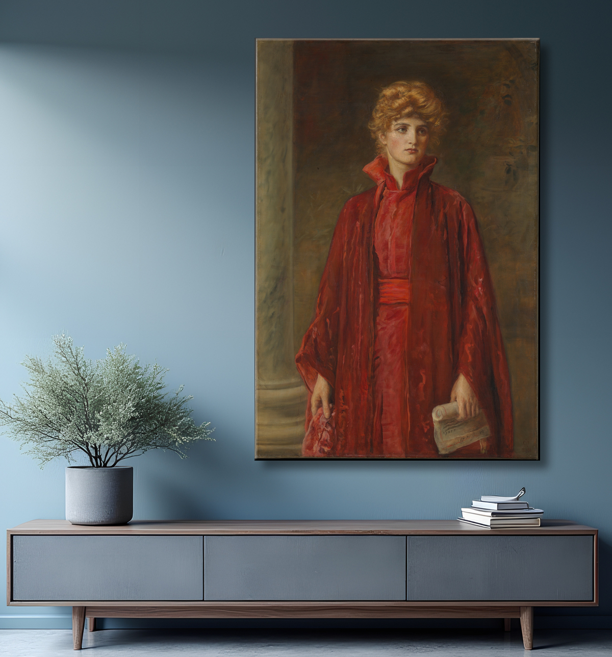 Reproduction Portia de Sir John Everett Millais avec decor