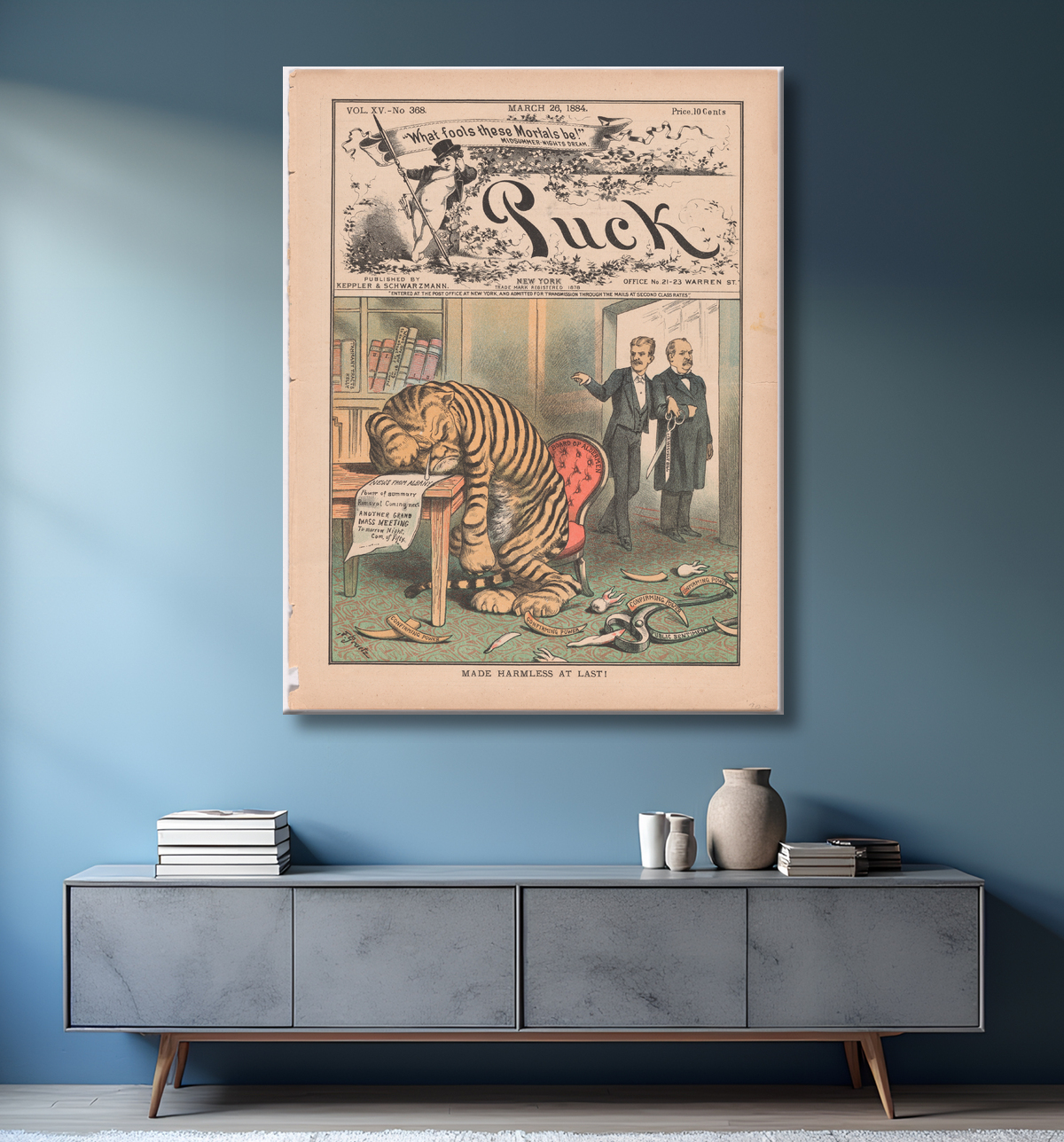 Reproduction Rendu enfin inoffensif de Frederich Graetz, c. 1840 - c. 1913 avec decor