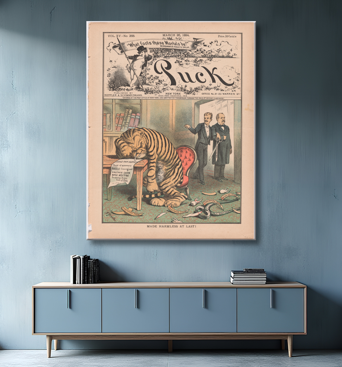Reproduction Rendu enfin inoffensif de Frederich Graetz, c. 1840 - c. 1913 avec decor