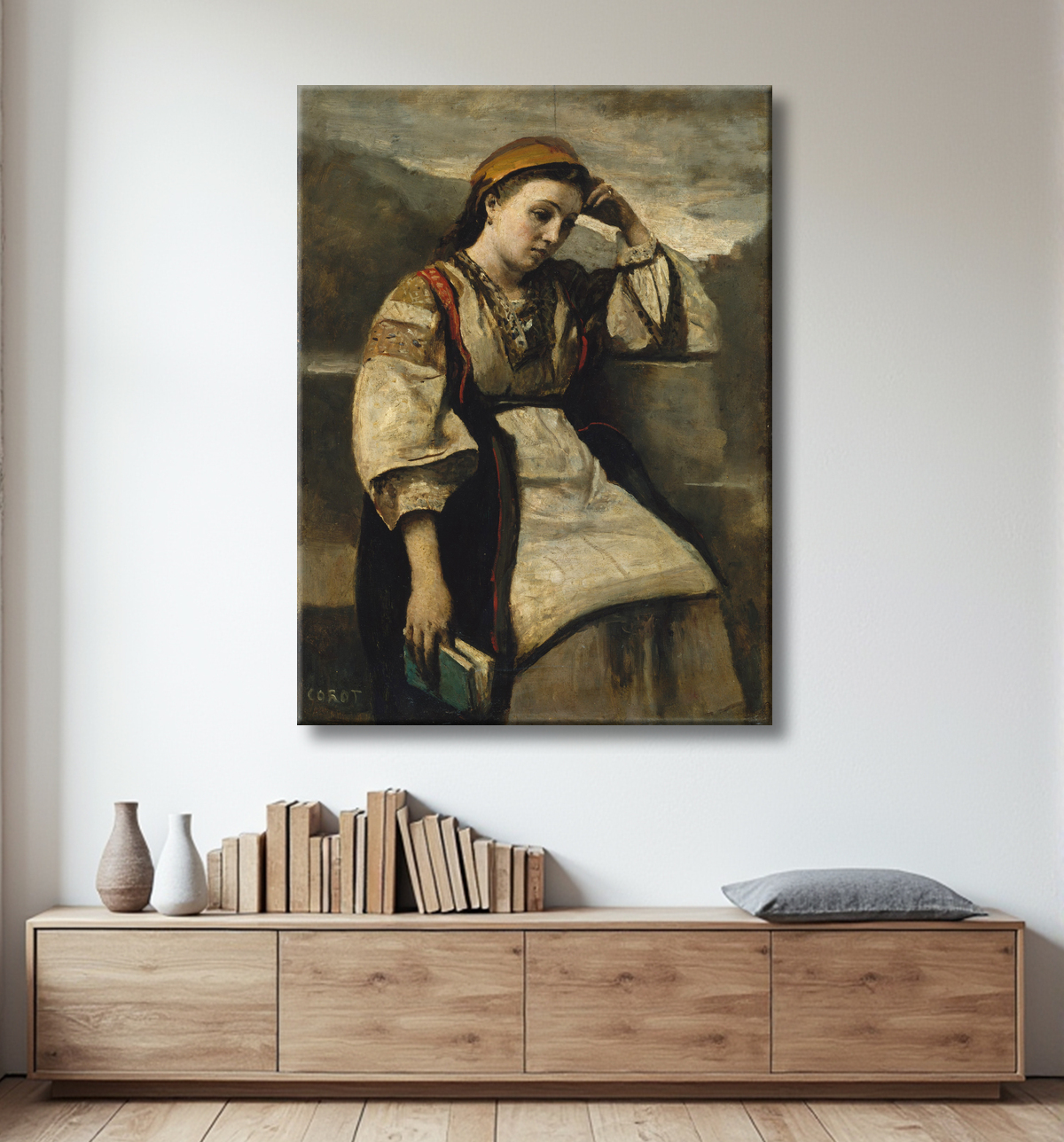 Tirage made in France sur toile fine art ou poster encadré. Rêverie...