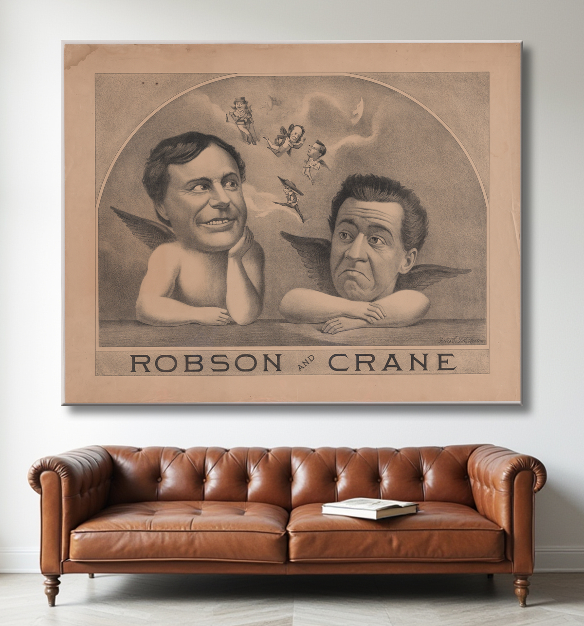 Reproduction Robson & Grue de Unidentified Artist avec decor