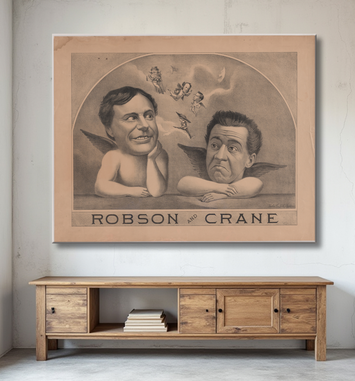 Reproduction Robson & Grue de Unidentified Artist avec decor