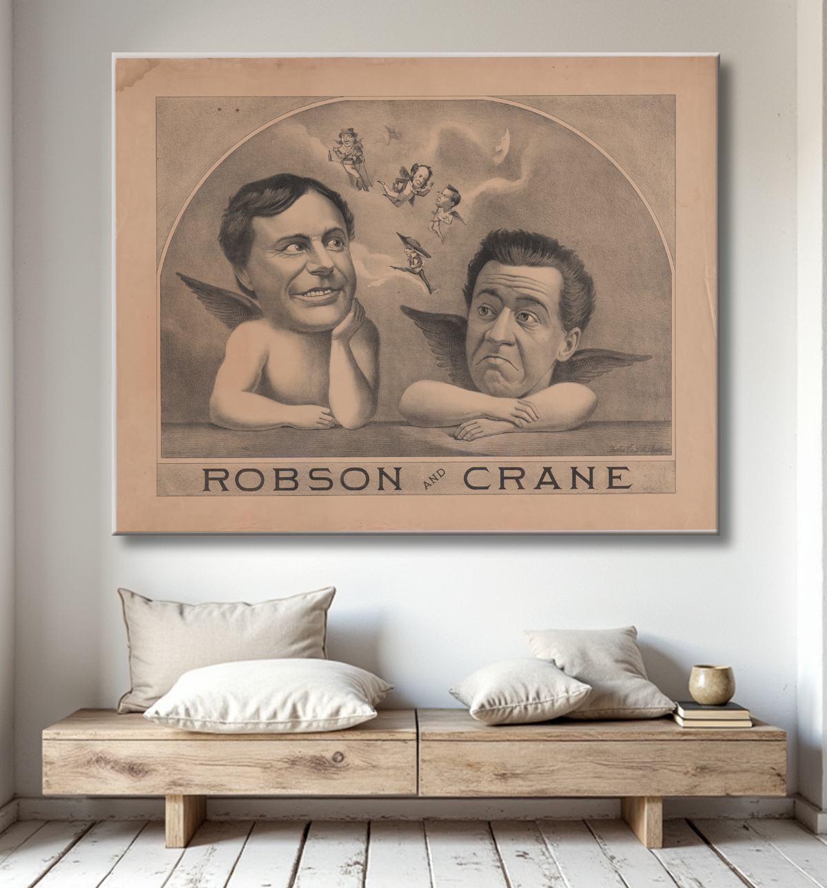 Reproduction Robson & Grue de Unidentified Artist avec decor