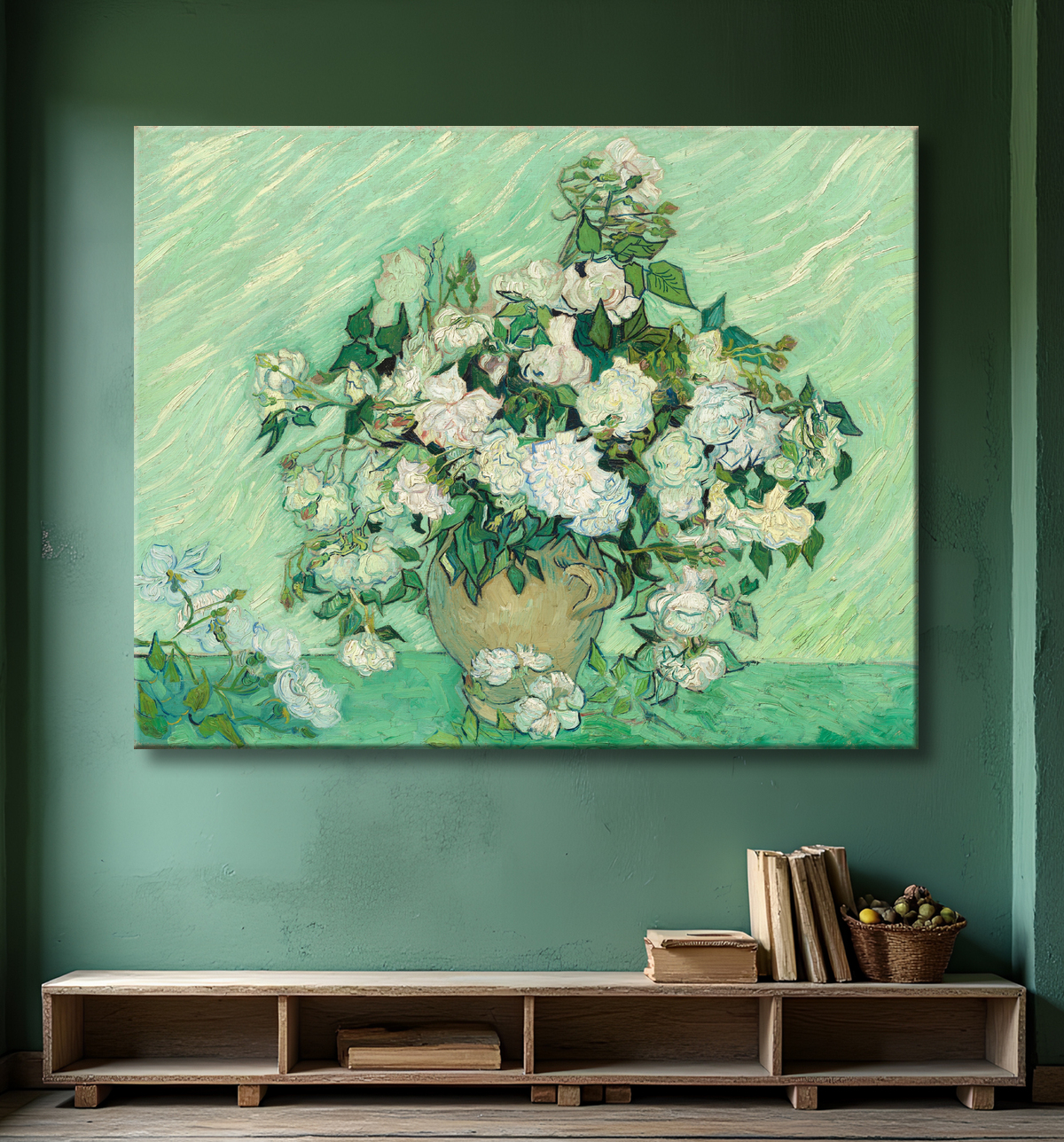 Reproduction du tableau  avec decor