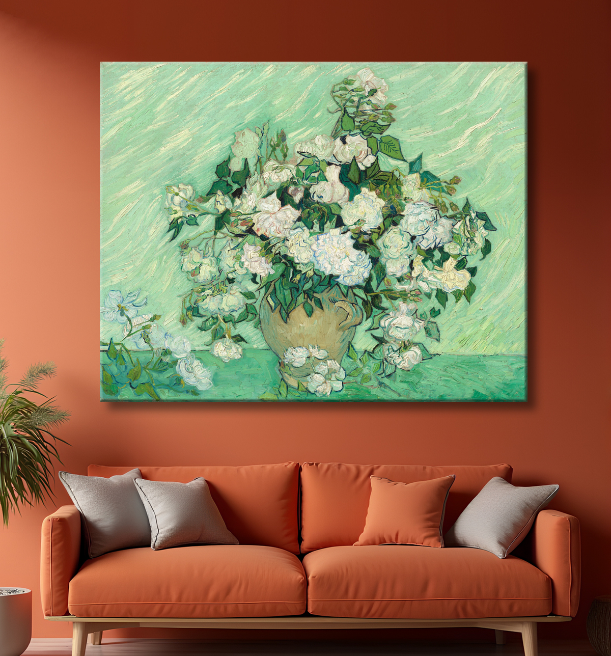 Reproduction du tableau  avec decor