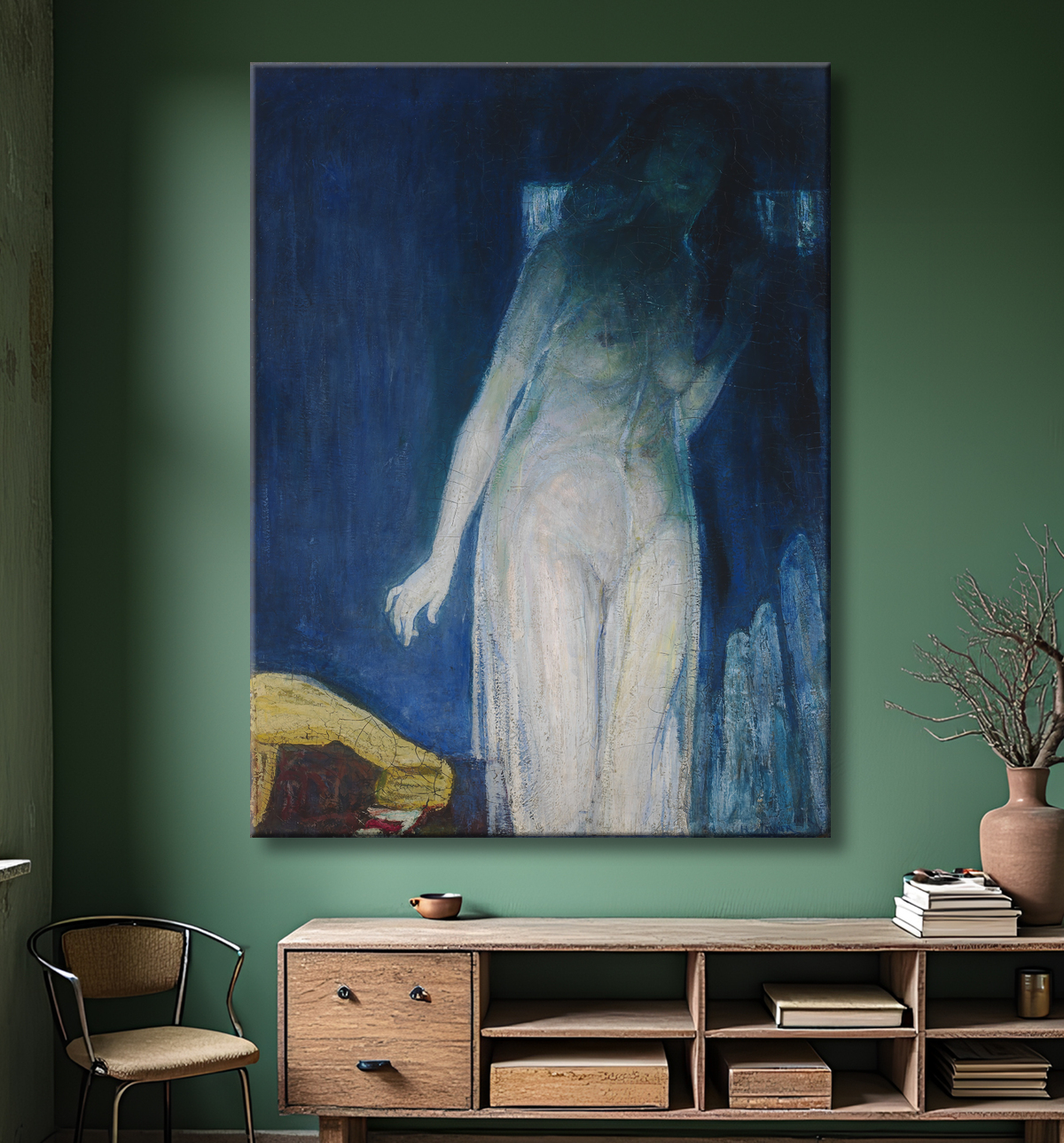 Reproduction Salomé de Henry Ossawa Tanner, born Pittsburgh, PA 1859-died Paris, France 1937 avec decor