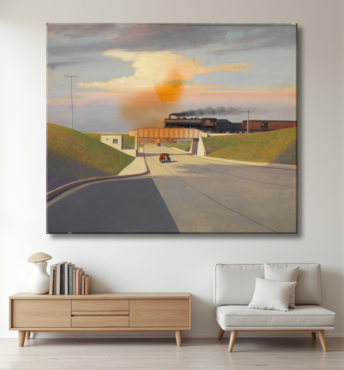 Impression sur toile d’art premium fabriquée en France ou poster encadré. Sans titre...
