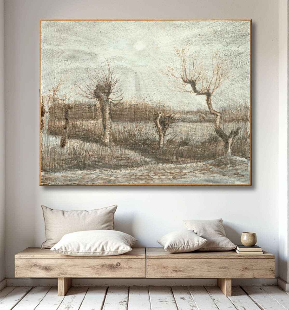 Reproduction Tétards (têtards) de Vincent van Gogh avec decor