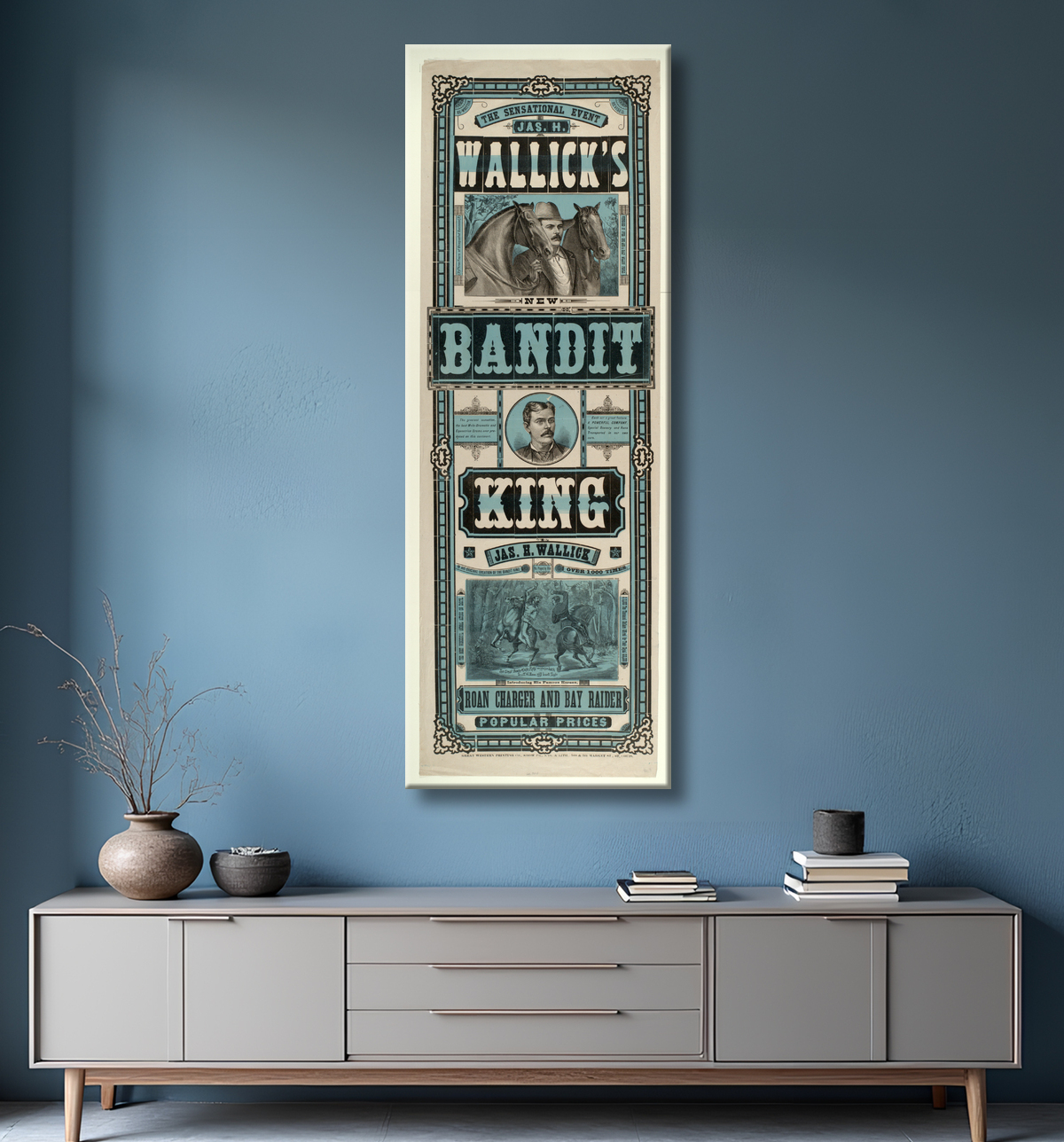 Reproduction Veste Wallick's Bandit King de Wallick, James H. avec decor