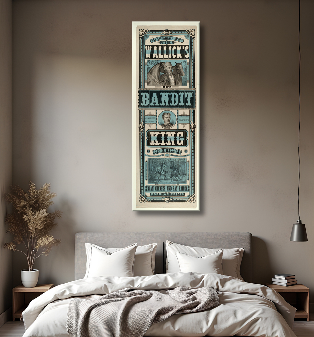 Reproduction Veste Wallick's Bandit King de Wallick, James H. avec decor