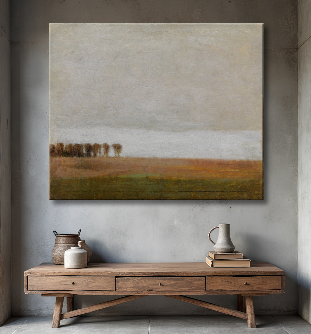 Reproduction Vue de Jægersborg Allé. Gentofte, au nord de Copenhague de Hammershøi, Vilhelm avec decor