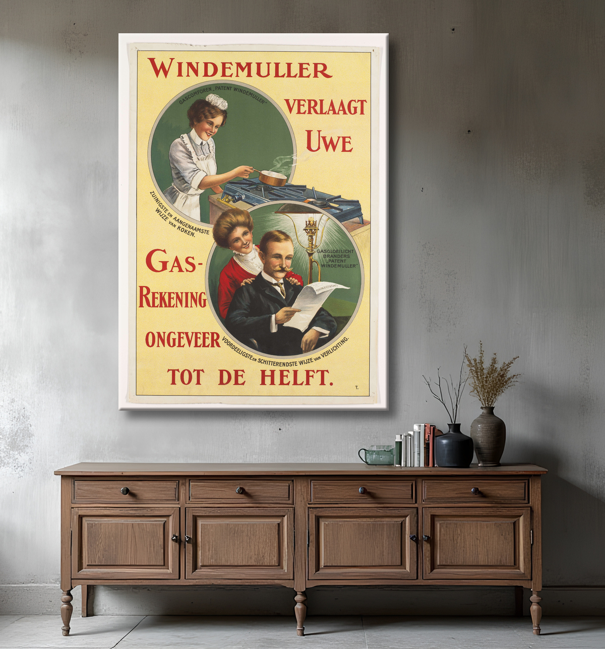 Reproduction Windemuller réduit votre facture de gaz d'environ la moitié de anonymous avec decor