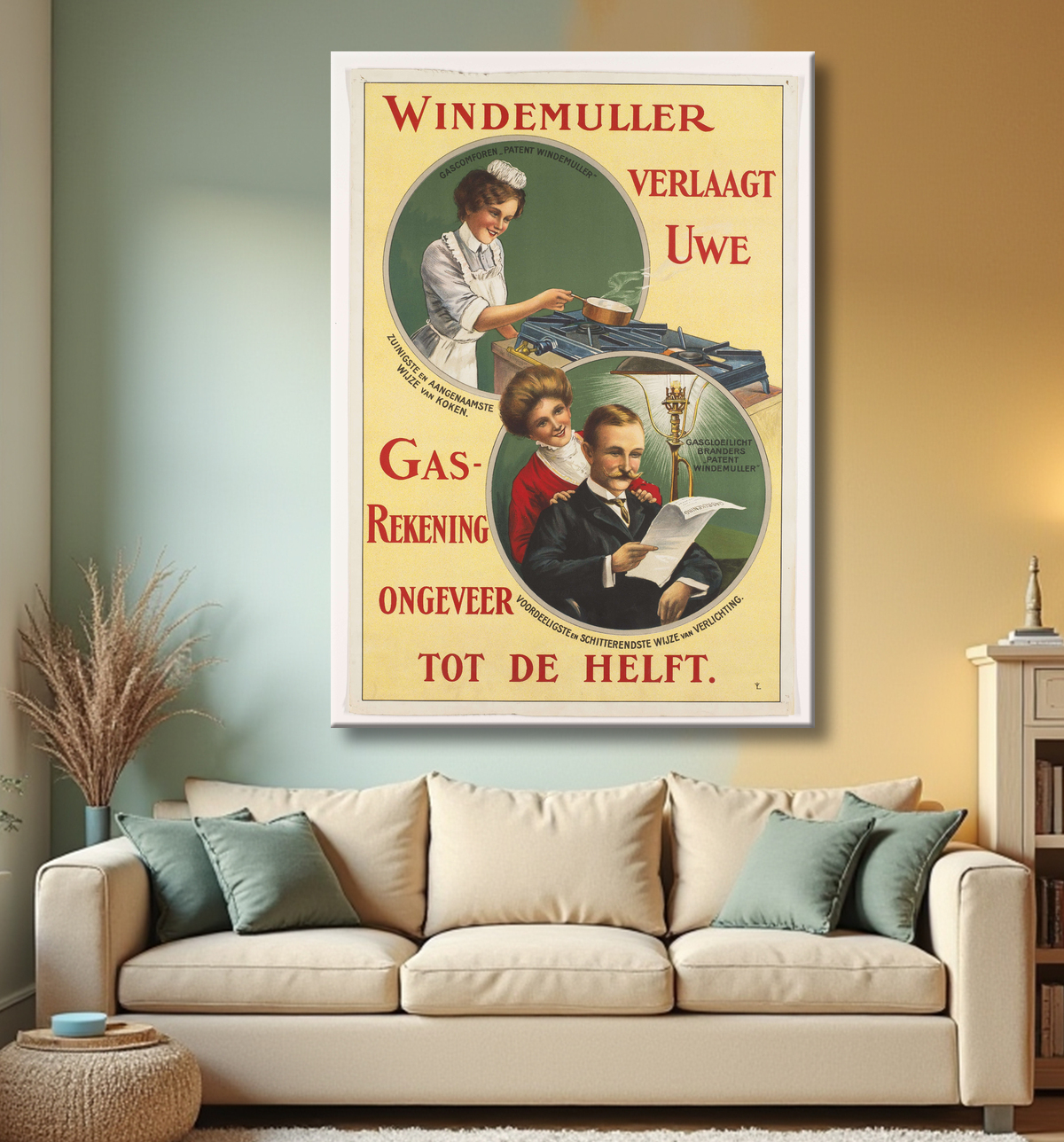Reproduction Windemuller réduit votre facture de gaz d'environ la moitié de anonymous avec decor