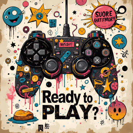 Découvrez un tableau original sur le thème du gaming : une manette de jeux vidéo stylisée en street art, aux couleurs explosives et au look graffiti. Plusieurs modèles disponibles.